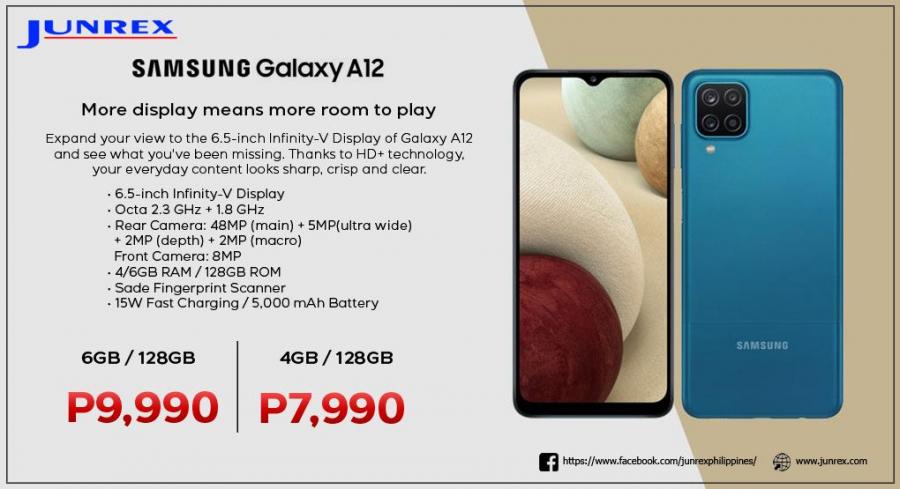 samsung galaxy a12 6gb